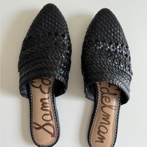 Sam Edelman black mules, 6.5. EUC.